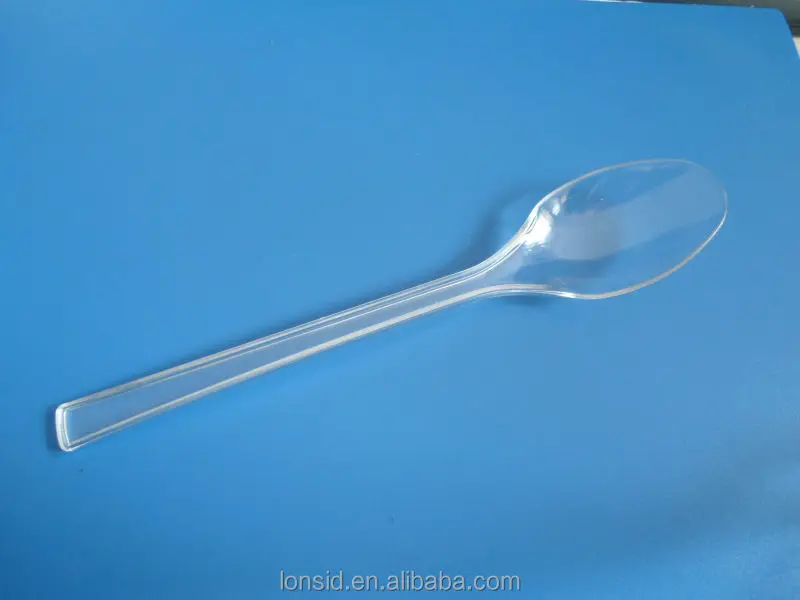 Cheap And Competitive Disposable Plastic Cutlery Spoon Teaspoon Dessert