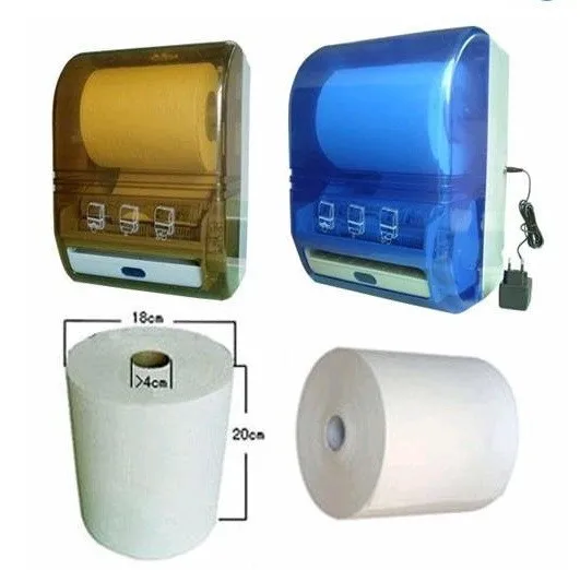 Auto Plastic Hand Towel Cut Electric Automatic Toilet Paper Dispenser