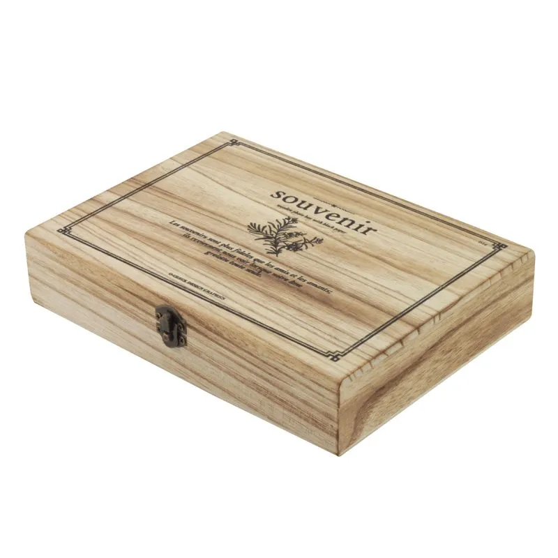 Different Design Paulownia Empty Wood Box For Fruits And Vegetable ...