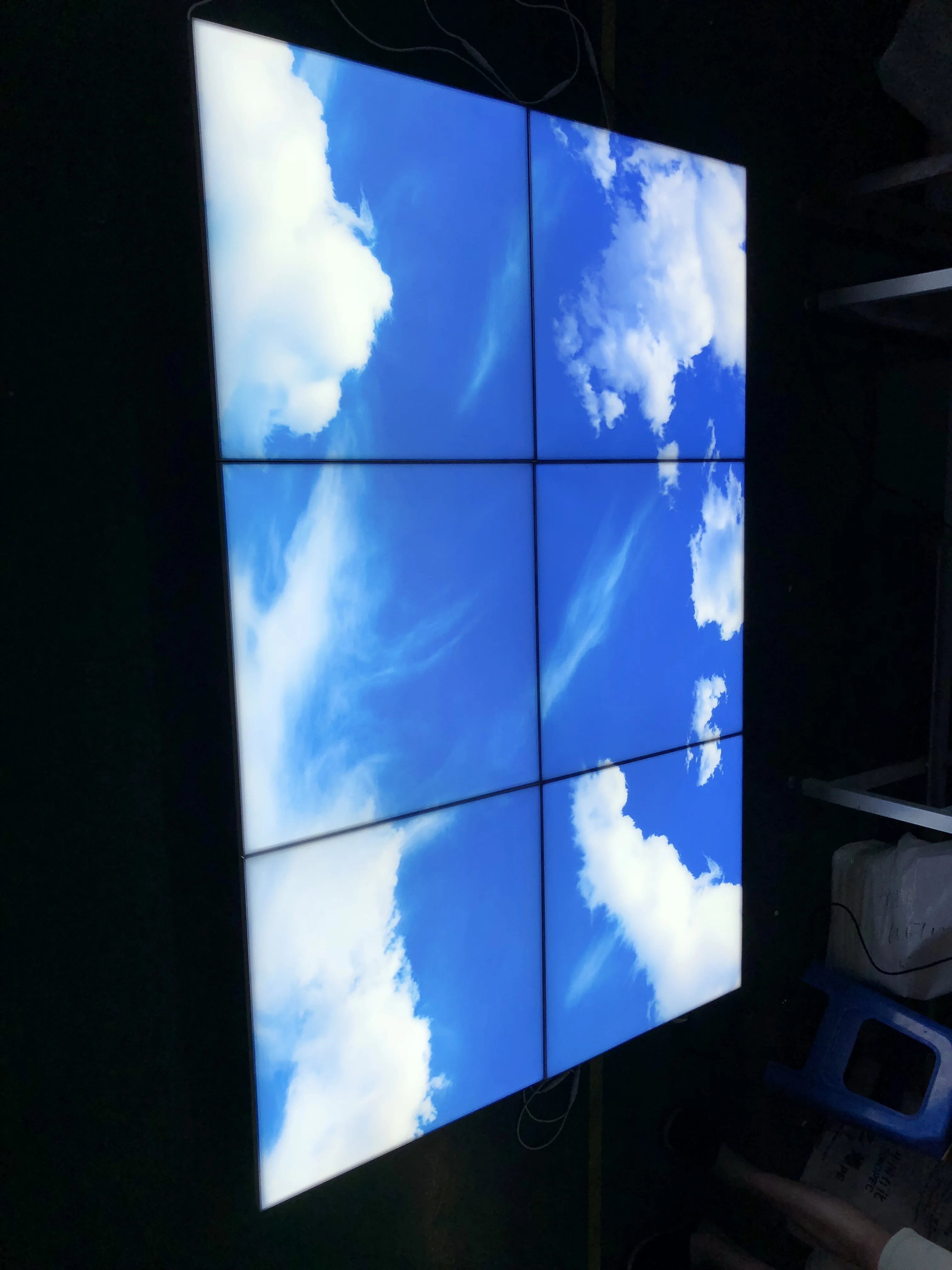 skylight projector blue
