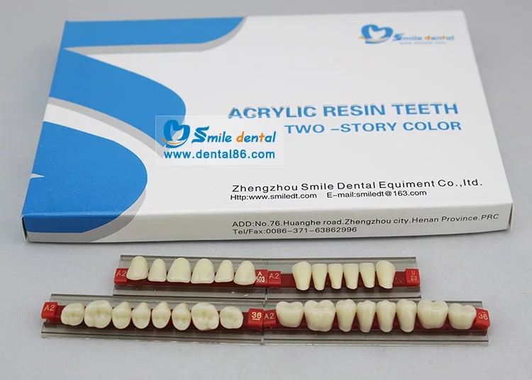 Dental False Teeth/two Layer Resin Teeth/dental False Teeth Buy