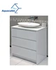 Modern Bathroom Vanity with Oval Ceramic Vanity Top
