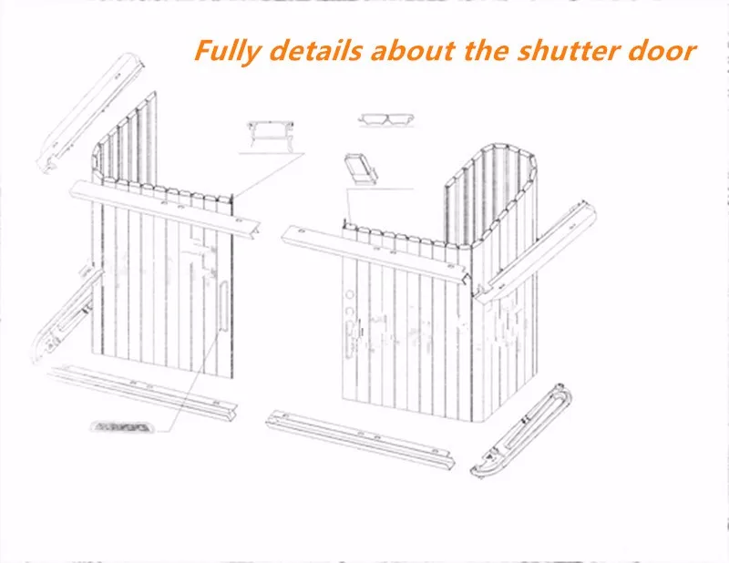Ahorro De Espacio Material De Pvc Puertas De Persiana Para Mueble De