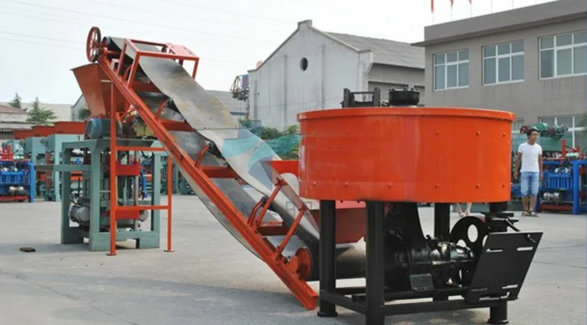 Diesel Small Fixed Compulsory Flat Pan Type 250L Concrete Mixer Jw250