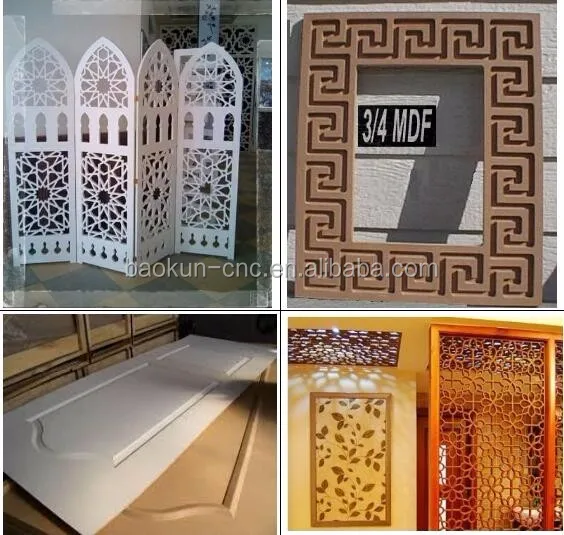 Shandong Baokun best price 1325 wood cnc router machine