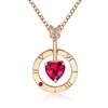 High Quality Beautiful Stone Jewelry I Love You Heart Necklace