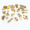 Customized 3D CAD Engineering High Demand CNC Machining Brass Casting Parts / Brass Turning Parts