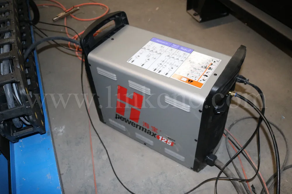 2000*4000mm size cnc plasma cutting machine china / 125A cnc plasma machine /plasma cnc