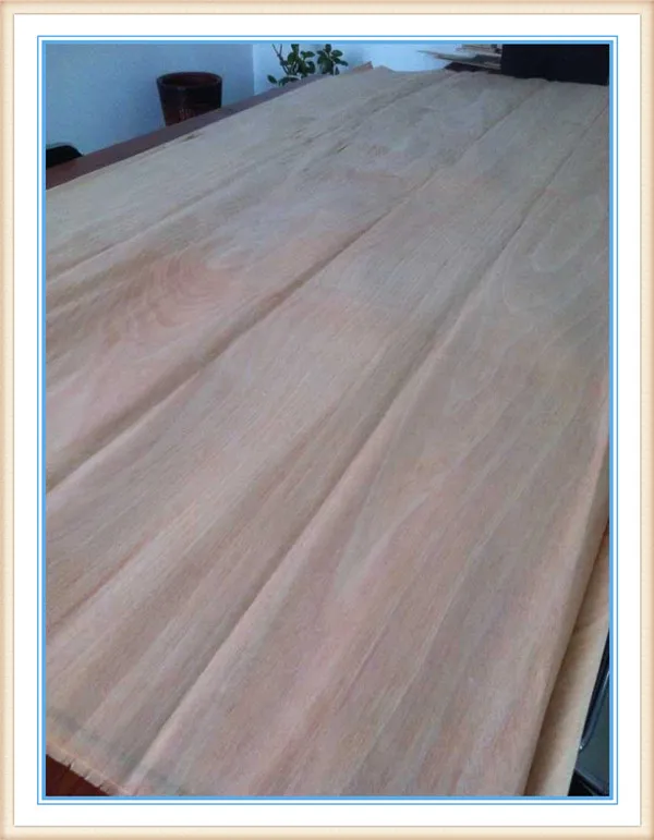 mahogany wood face veneer natural mahogany veneer 3mm wood veneer