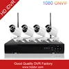 4ch NVR KIT 720P 1.0mp Wireless wifi outdoor IP Camera P2P Home alarm video push CCTV Security economic NVR Kit