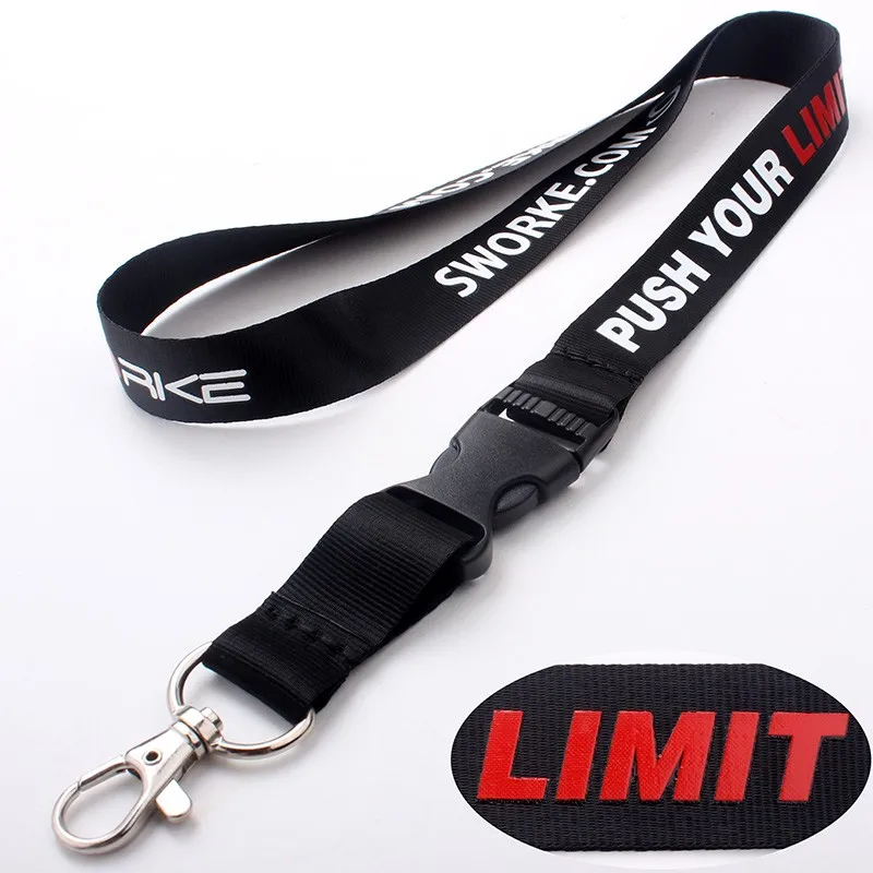 Custom Size Black Screen Printing Lanyards With Company Logo Custom Size Black Screen Printing Lanyards With Company Logo Design And Sample Free
