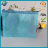 Custom plastic zipper document mesh bag a4 a3 document bag