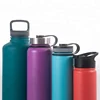 32oz powder coated vacuum flask double wall stainless steel insulated wide mouth water bottle