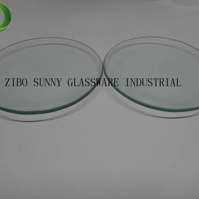 tempered wholesale clear glass plates for decoupage