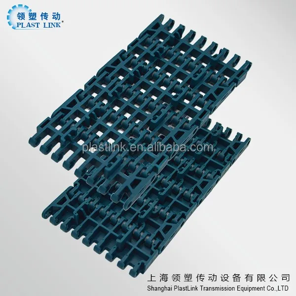 10.04 Inch Plastic Conveyor Belt For Trasmission 1000 Series Flush Grid