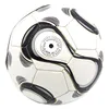 Multicolor with rubber bladder Machine Stitched PVC Leather Soccer Ball For Training Quality