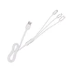 Gold supplier as promotional gift 3 in1 usb cable micro usb c cable type c usb cable with multi colors