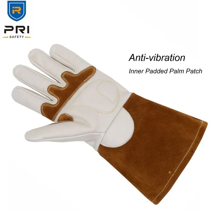 Prisafety 14" Premium High Quality Split Cowhide Welding Protective