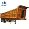 china big 40 cbm semi trailer 50 tons 3 axle truck tipper trailer full set