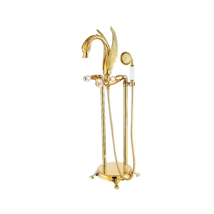 Golden Color Bathroom Fittings With Bath & Shower Faucets Buy