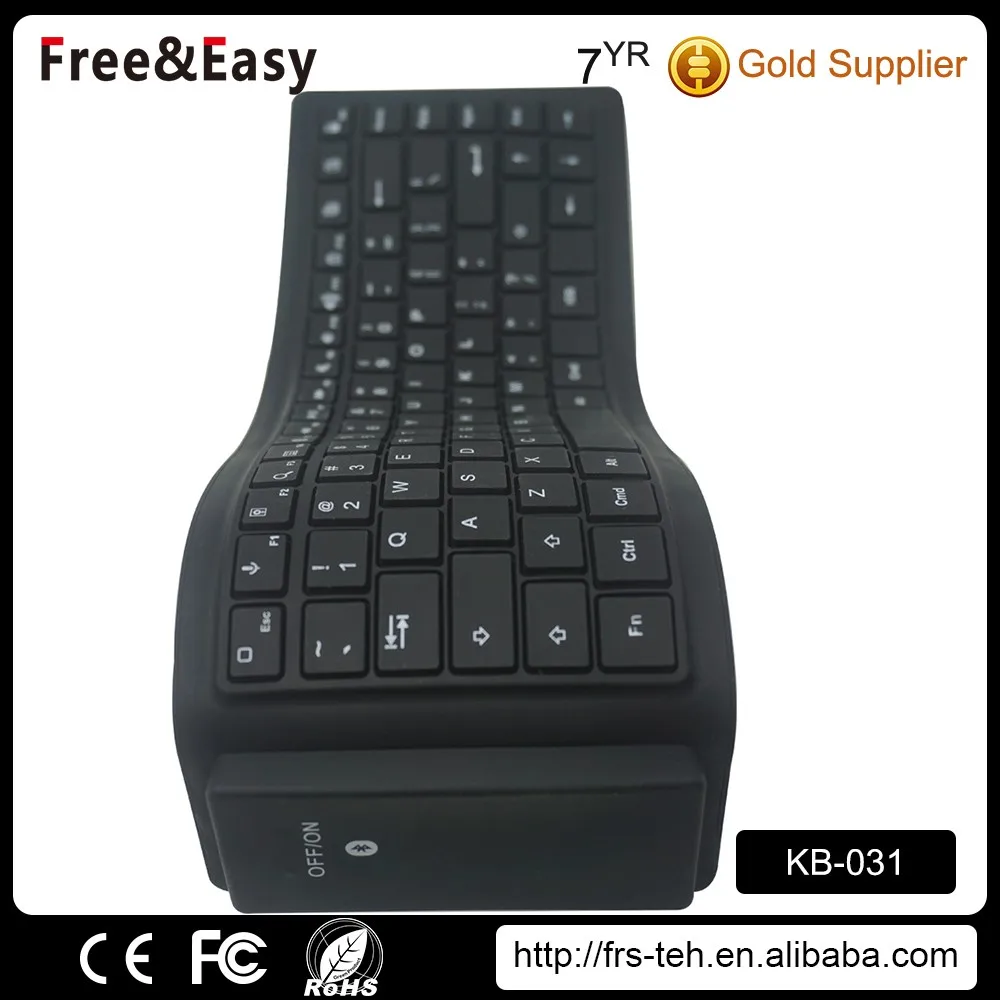 Cheap Custom Arabic Flexible Foldable Silent Wired Silicon Rubber