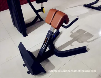 Adjustable Gym Equipment Roman Chair Hyper Extension Lower Back