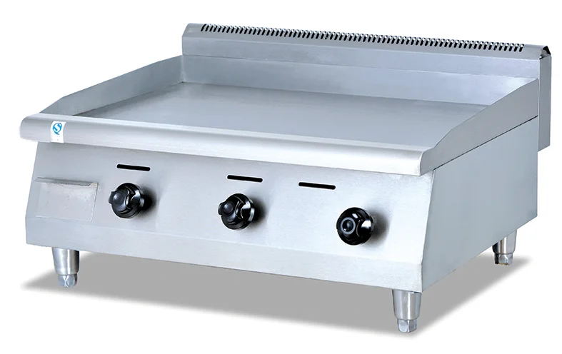 Catering Equipment,Commercial Stainless Steel Flat Plate Gas Grill Griddle