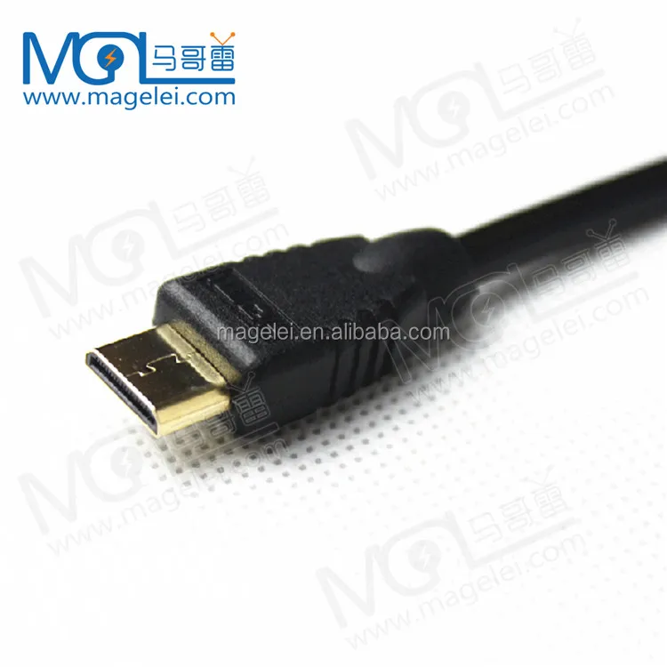 High Quality 15CM Mini HDMI Male To HDMI Female Extension Adapter cable - ANKUX.COM