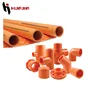JH0292 plastic pipe fittings pipe plastic pvc pvr pex evoh pert fittings pvc elbow pipe fittings 4 way pipe connector