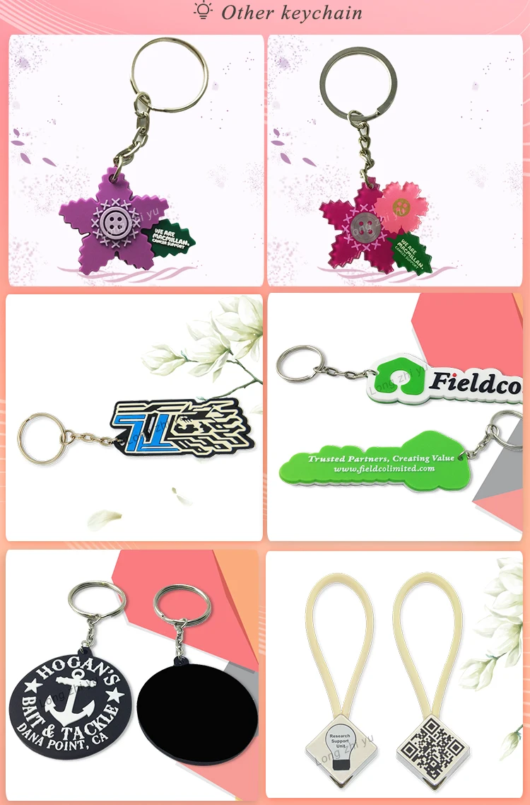 Longzhiyu 14 Years Ribbon Keychain Manufacturer Professional Custom