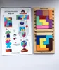 3D Wooden Tetris Katamino toys Cartagena Camino challenge gold mind block