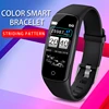 2019 Patent Waterproof Smart Sports Bracelet Long Lasting Smart Watch for Heart Rate Fitness Monitor