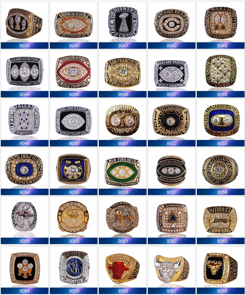 Wholesale cheap price award custom youth baseball championship rings