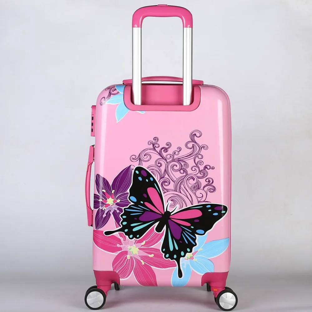 High Quality Fashion Trolley Box Children Pc Wheeled Luggage Kids