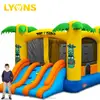 2018 New Year Holiday theme park equipment baby jumper bouncy house with climbing and castle slide