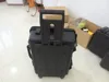 Small MOQ 1 pc Customized outdoor Plastic Profile wooden flight case with wheels_660004061