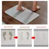 Natural diatomite bath mat bathroom safety mat bath and shower mat