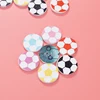 High Quality Printed Baby Cartoon Shaped Wooden Button For Kids Clothes