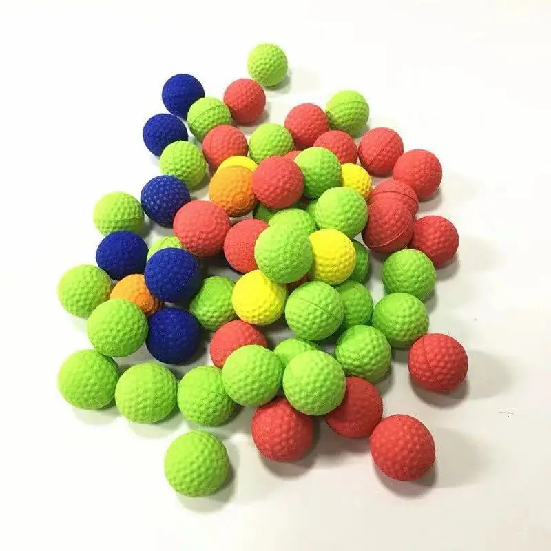 Round Pu Foam Bullets Ball Refill For Toy Gun Buy Pu Foam Bullets