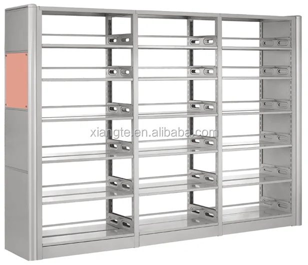 New Style Stainless Steel Book Shelf,Wrought Iron Book Rack Library