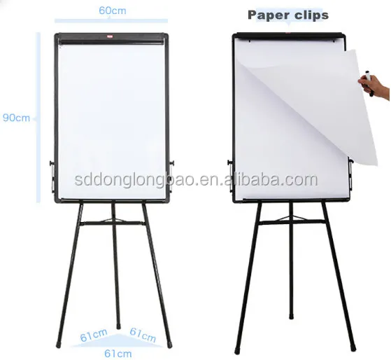 
Tripod magnetic whiteboard stand flip chart stand whiteboard easel 