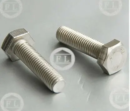 
SS304/316 high Quality stainless hex bolt 