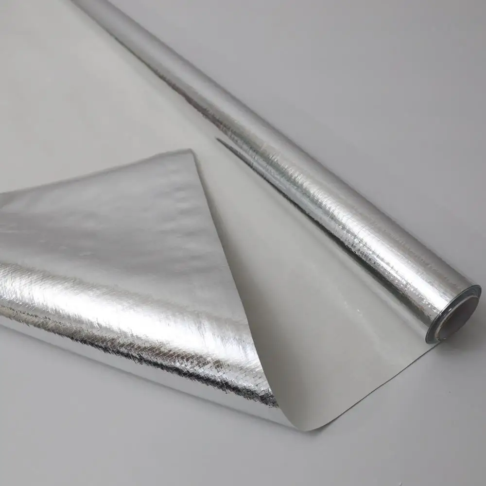Thermal Insulation Aluminium Foil Laminated Plastic Woven Poly Sheets For Damp Moisture Barrier
