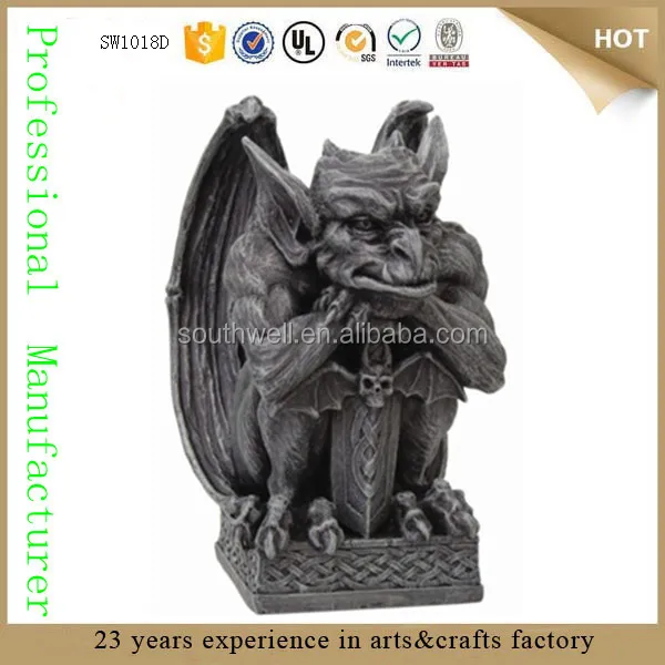 Mythical Fantasy Guardian Dog Lion Winged Figure Beard Medieval ... Mythical Fantasy Guardian Dog Lion Winged Figure Beard Medieval ...