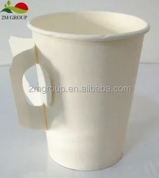 disposable paper tea cups with handles