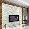 2019 fashion advertisement board design 3d wave pvc panel wall