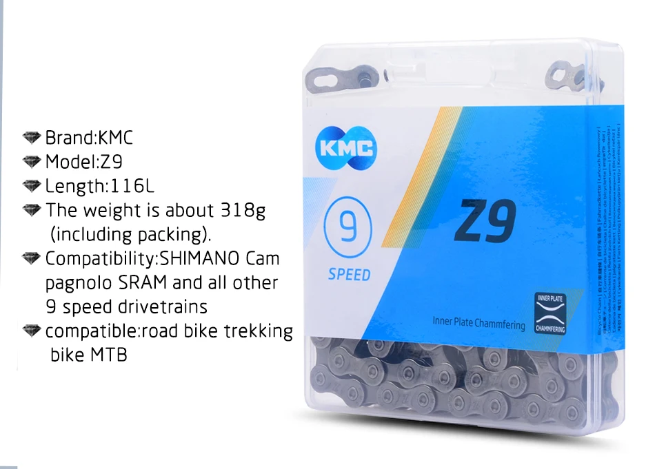 kmc z9 chain