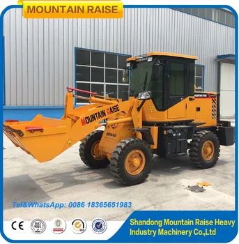 Payloader Machine Front End Mini Wheel Loader Price List - Buy Front ...