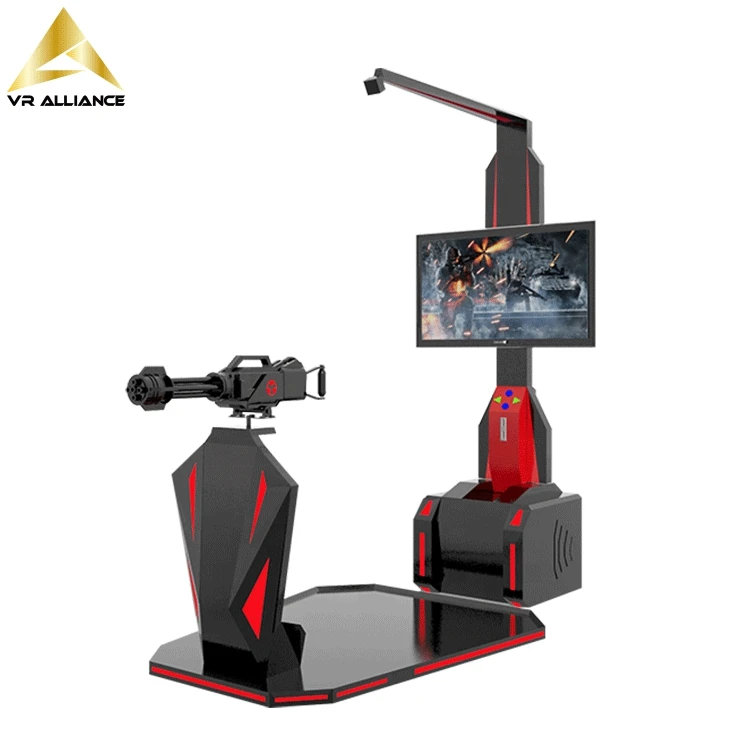 Guangdong Virtual Alliance Standing VR Shooting Gatling Gun Machine