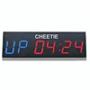 Blue Red Cross fit Timer Online Stopwatch Countdown Training Timer with Clock Intervals